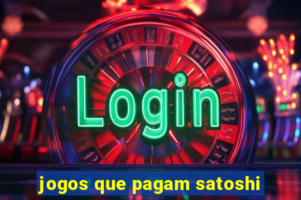 jogos que pagam satoshi